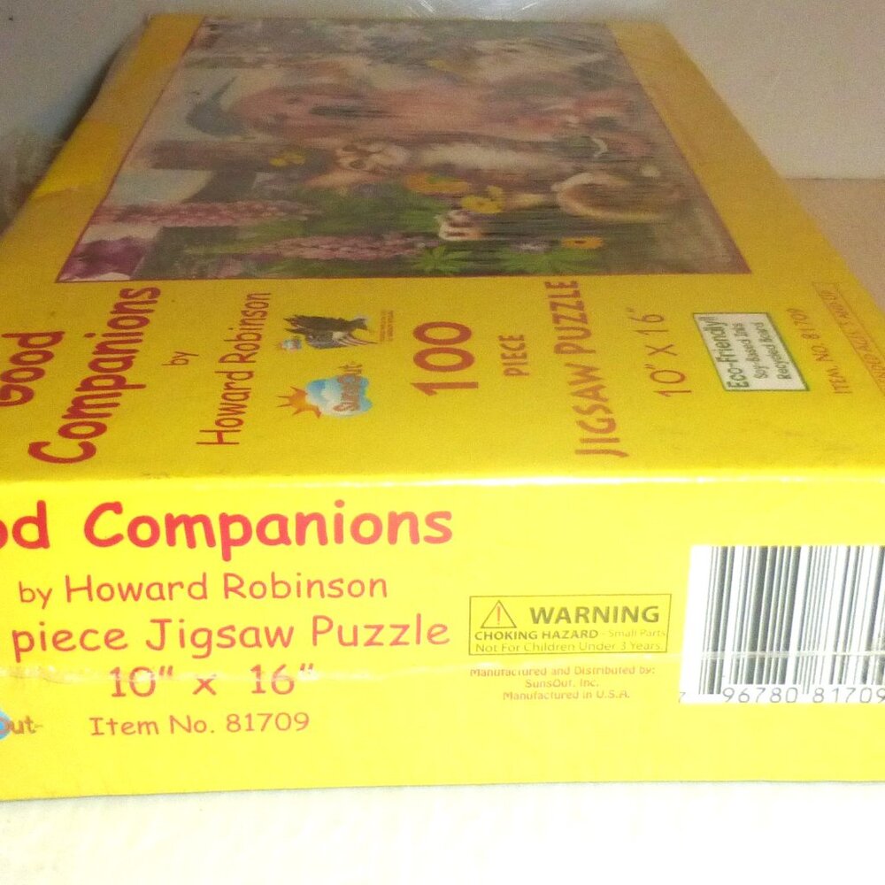 2x Puzzles GOOD COMPANION Howard Robinson Montoy ANIMAL KINGDOM Big FLOOR PUZZLE - Picture 3 of 8